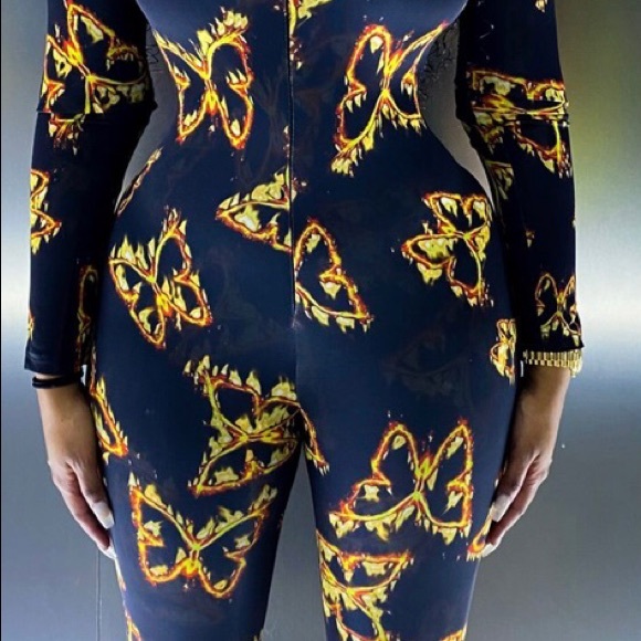 🔥 SOLEBOY “Burning Butterfly” Bodysuit - Picture 4 of 6